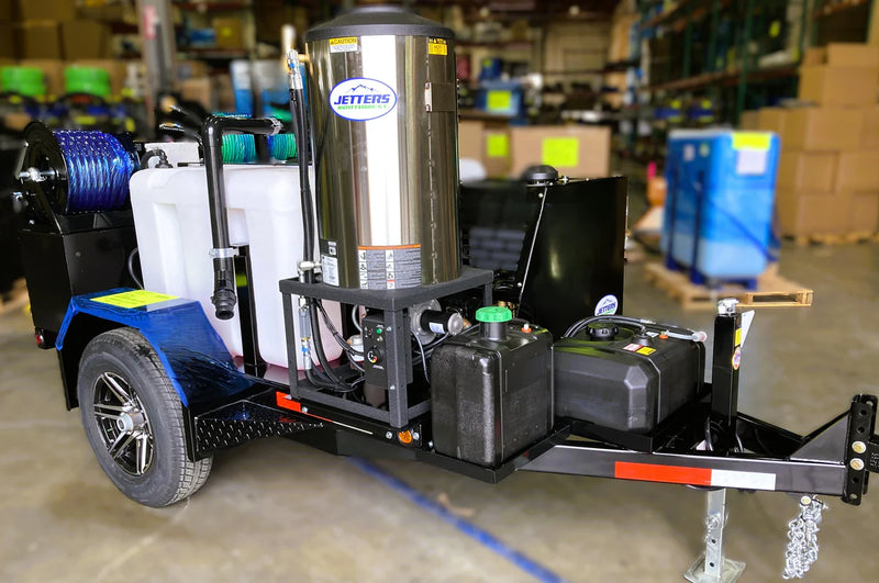 EAGLE-200/4010 HOT-WATER JETTER TRAILER DWR SERIES